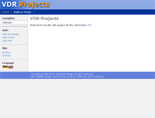Tablet Screenshot of alex.vdr-developer.org