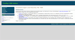 Desktop Screenshot of firefly.vdr-developer.org